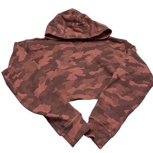 Lululemon scuba crop hoodie